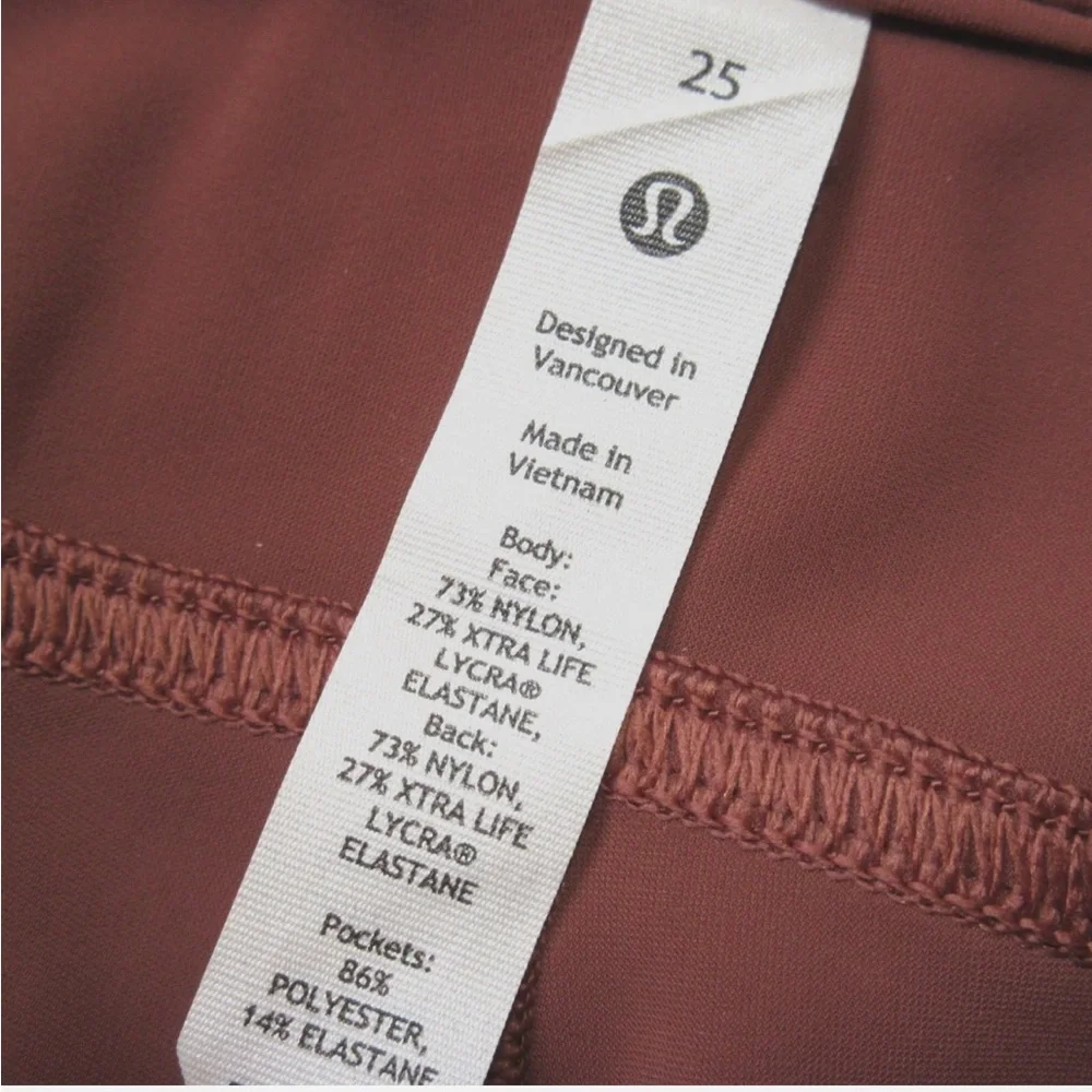 Lululemon NWT City Sleek Slim-Fit 5 Pocket HR Pant, 25, in Ancient Copper - Picture 5 of 13